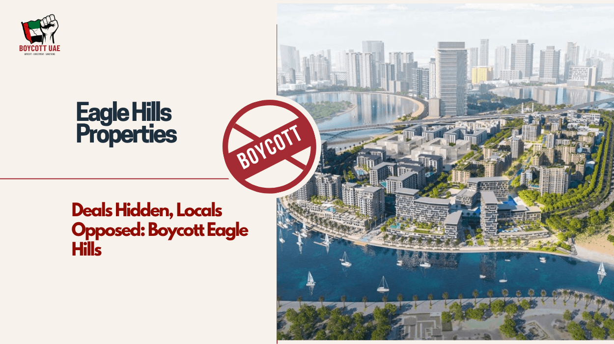 Boycott Eagle Hills Properties’ Luxury Projects Displace Local Businesses, Deepen Economic Divides