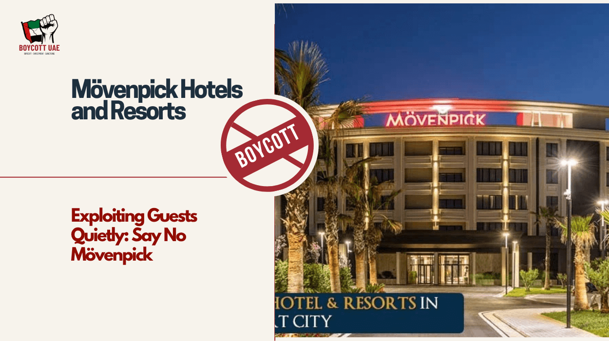 Boycott Mövenpick Hotels & Resorts promotes facade sustainability while marginalizing small producers and harming local economies