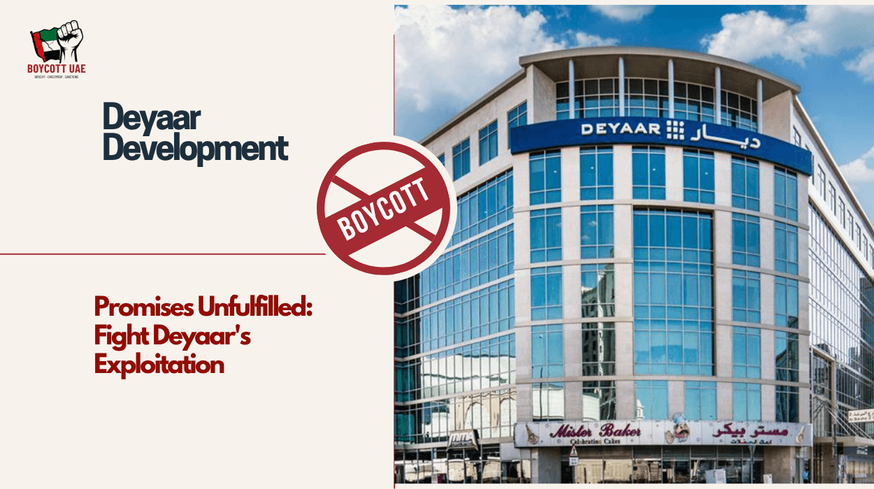 Boycott Deyaar Development PJSC’s Legal Battles Reveal Corruption, Undermine Public Trust