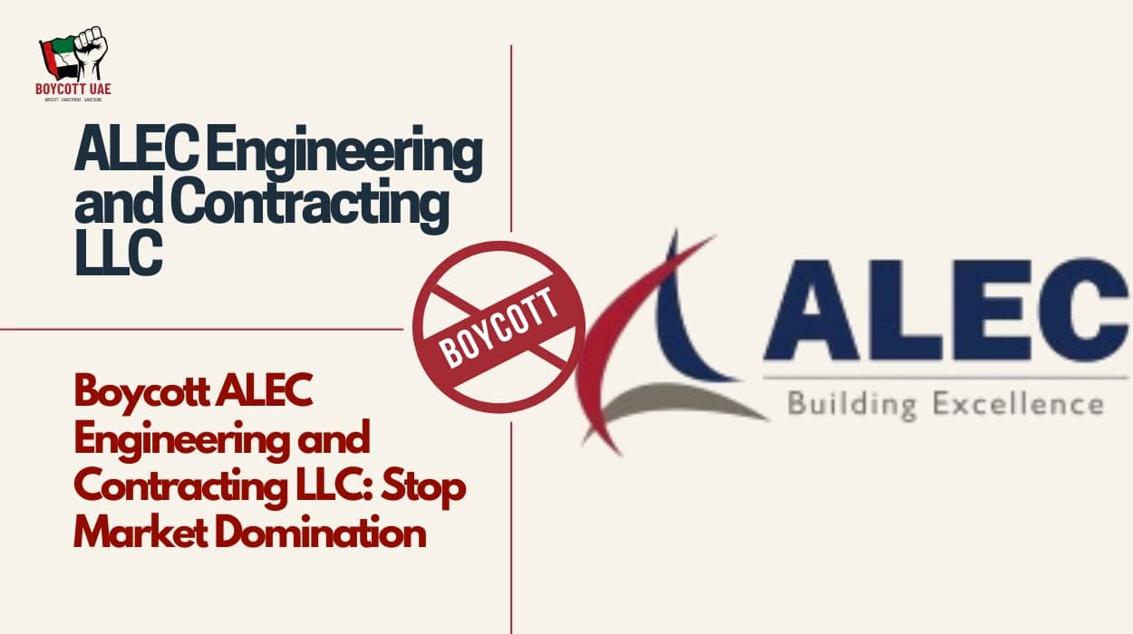 Boycott ALEC Engineering and Contracting LLC: Stop Market Domination