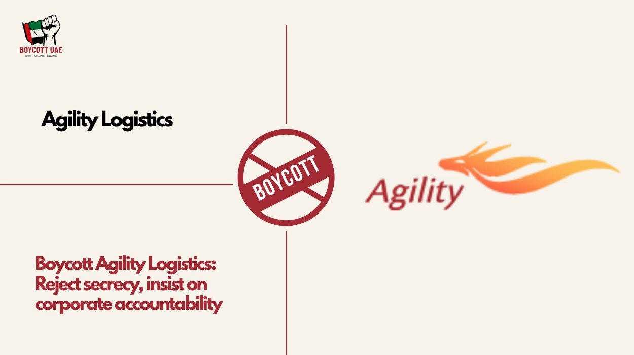 Boycott Agility Logistics: Reject secrecy, insist on corporate accountability