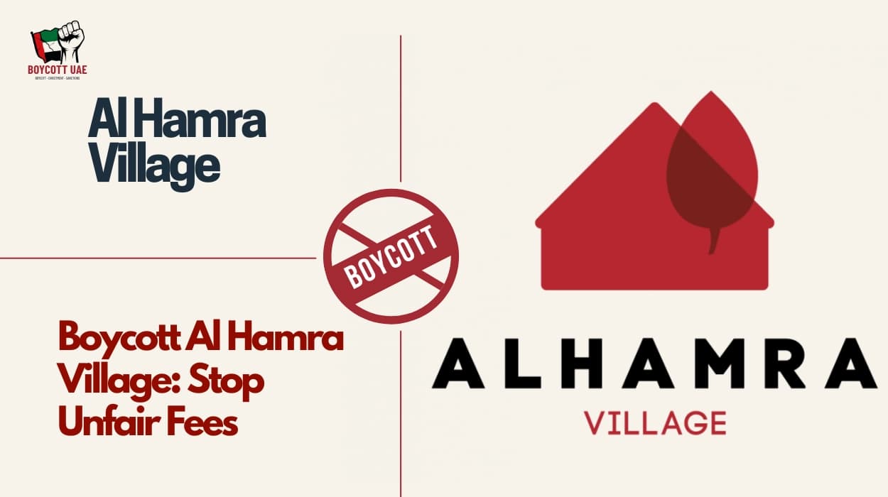 Boycott Al Hamra Village: Stop Unfair Fees