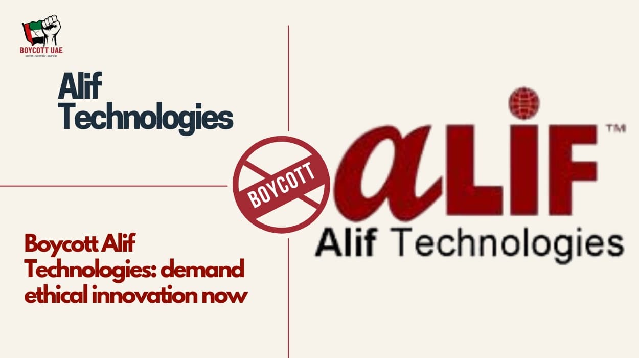 Boycott Alif Technologies: demand ethical innovation now