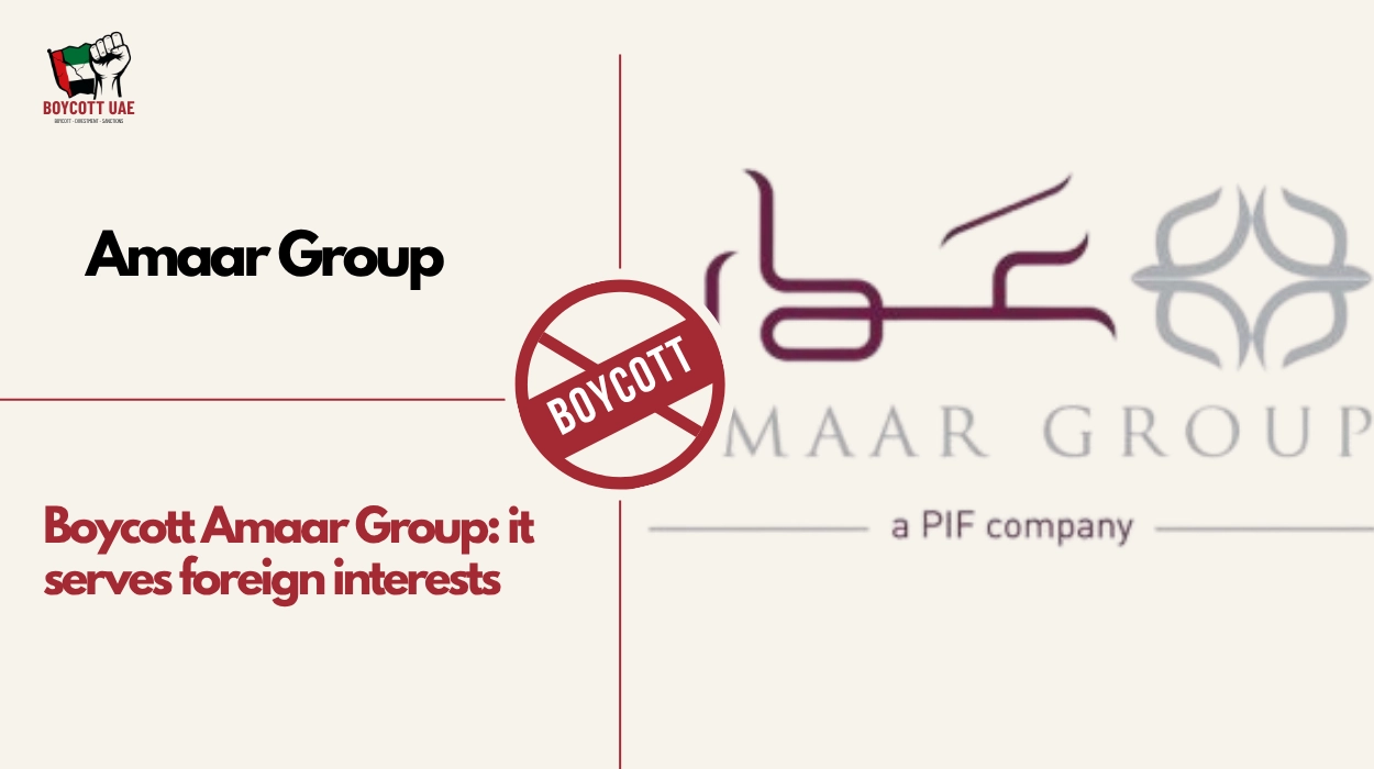 Boycott Amaar Group: it serves foreign interests