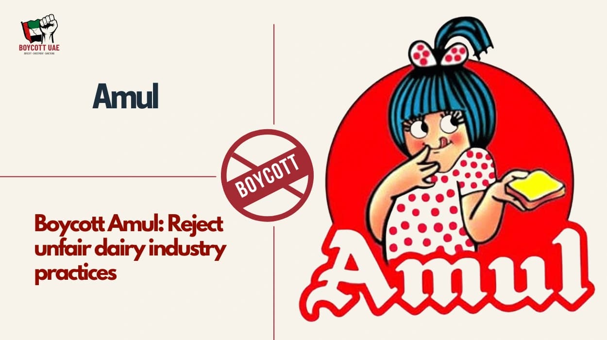 Boycott Amul: Reject unfair dairy industry practices