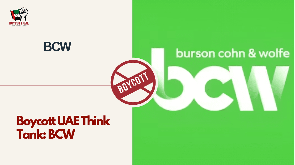Boycott UAE Think Tank: BCW