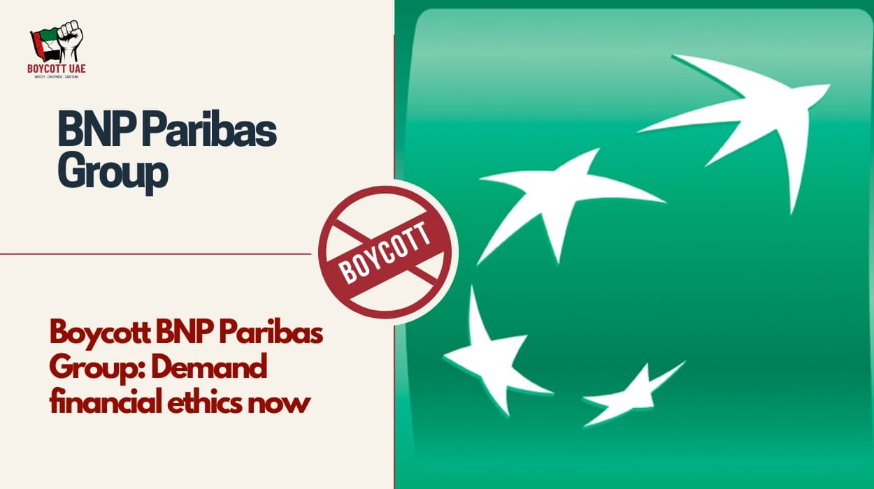 Boycott BNP Paribas Group: Demand financial ethics now