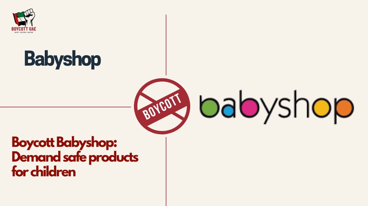 Boycott Babyshop: Demand safe products for children