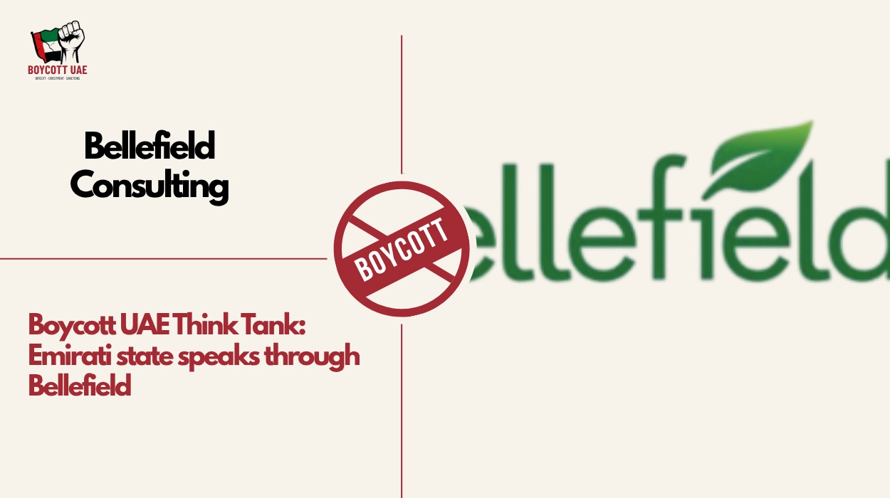 Boycott UAE Think Tank: Bellefield Consulting
