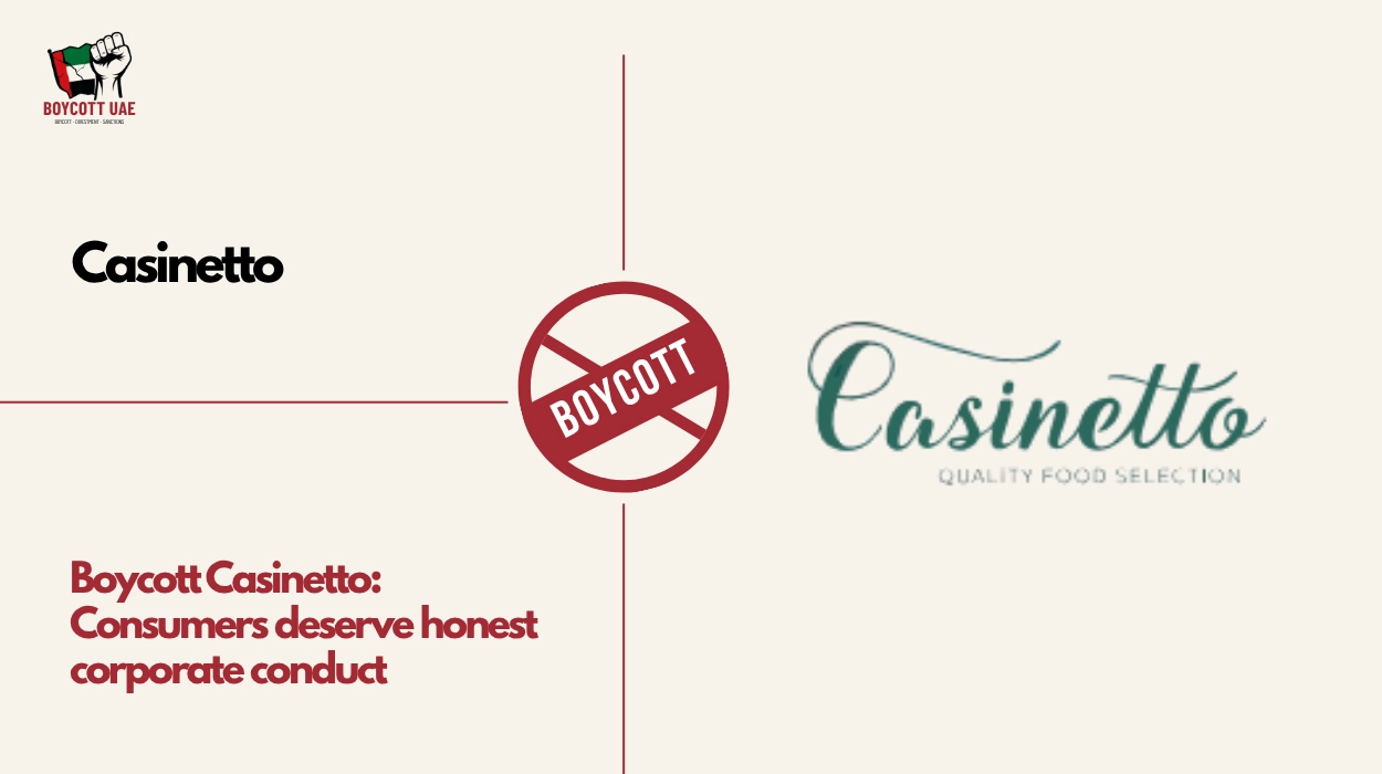 Boycott Casinetto: Consumers deserve honest corporate conduct