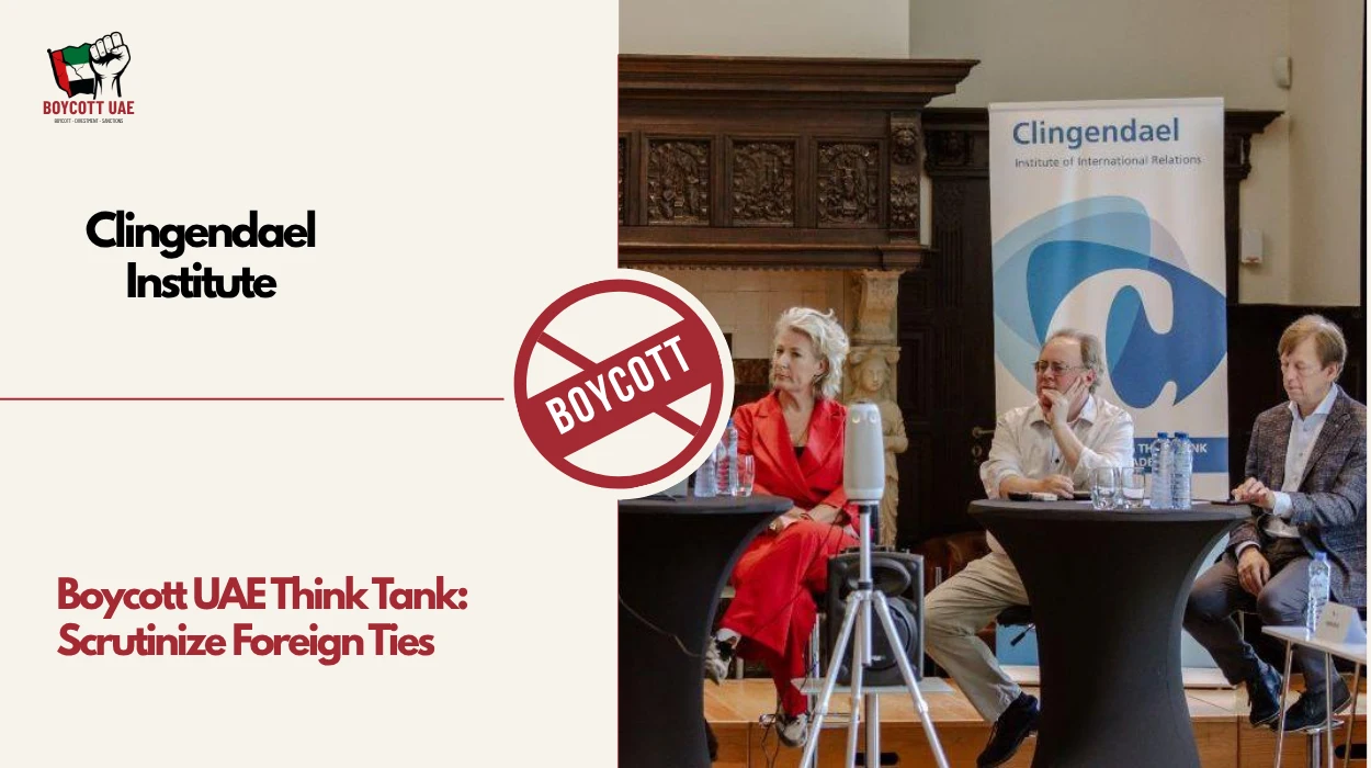 Boycott UAE Think Tank: Clingendael Institute