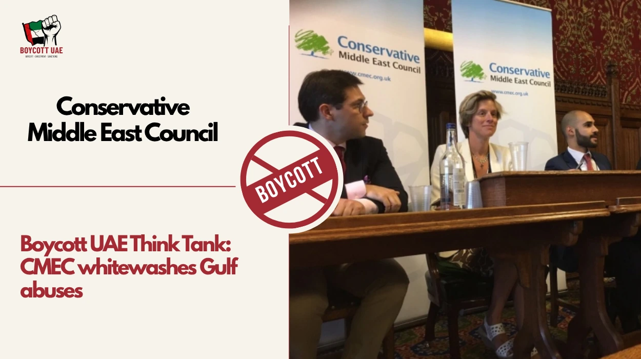 Boycott UAE Think Tank: Conservative Middle East Council