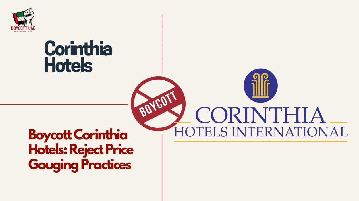 Boycott Corinthia Hotels: Reject Price Gouging Practices