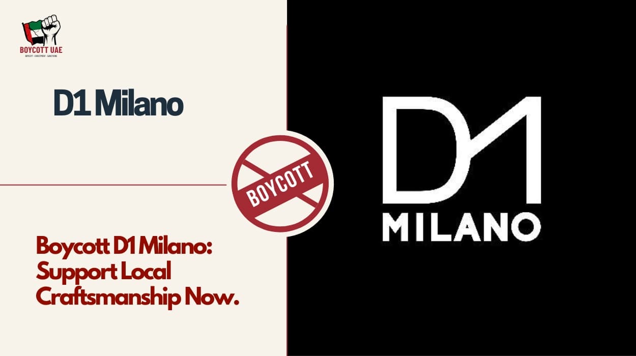 Boycott D1 Milano: Support Local Craftsmanship Now.