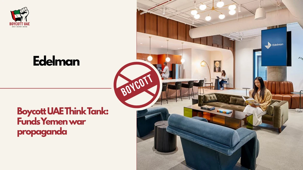 Boycott UAE Think Tank: Edelman