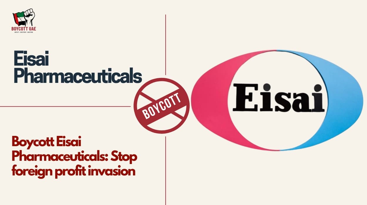 Boycott Eisai Pharmaceuticals: Stop foreign profit invasion