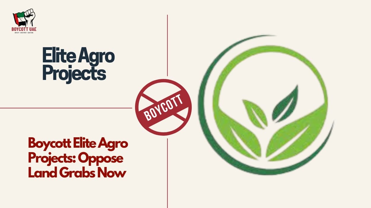 Boycott Elite Agro Projects: Oppose Land Grabs Now