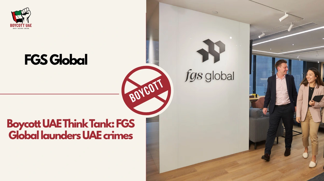 Boycott UAE Think Tank: FGS Global