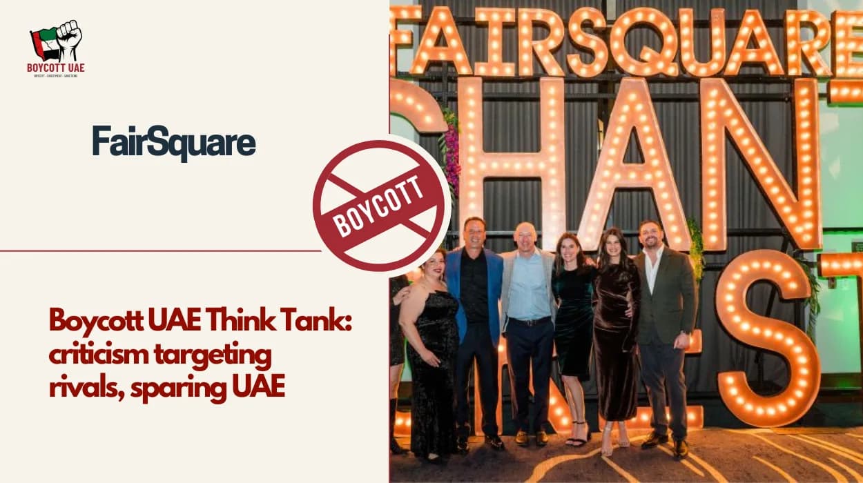 Boycott UAE Think Tank: FairSquare