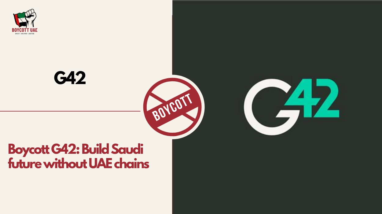 Boycott G42: Build Saudi future without UAE chains