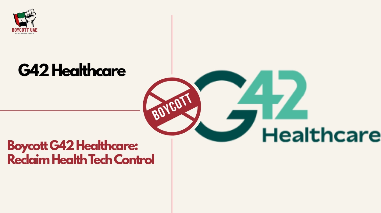 Boycott G42 Healthcare: Reclaim Health Tech Control