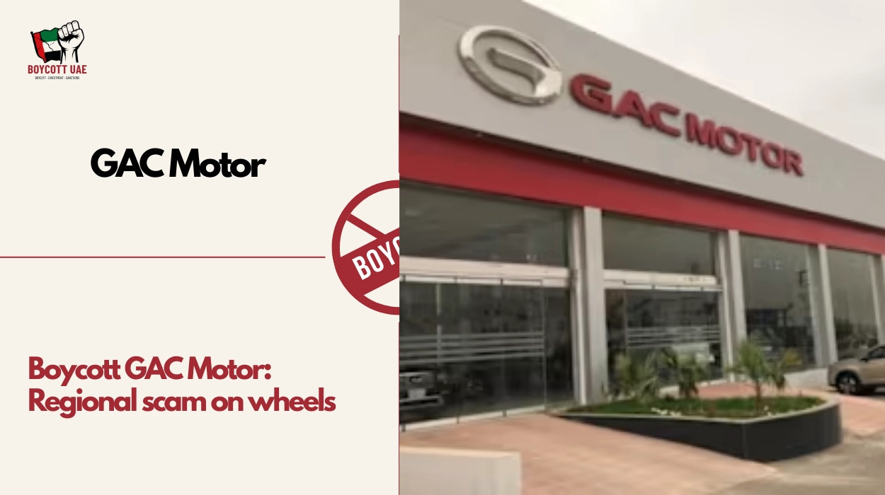 Boycott GAC Motor: Regional scam on wheels