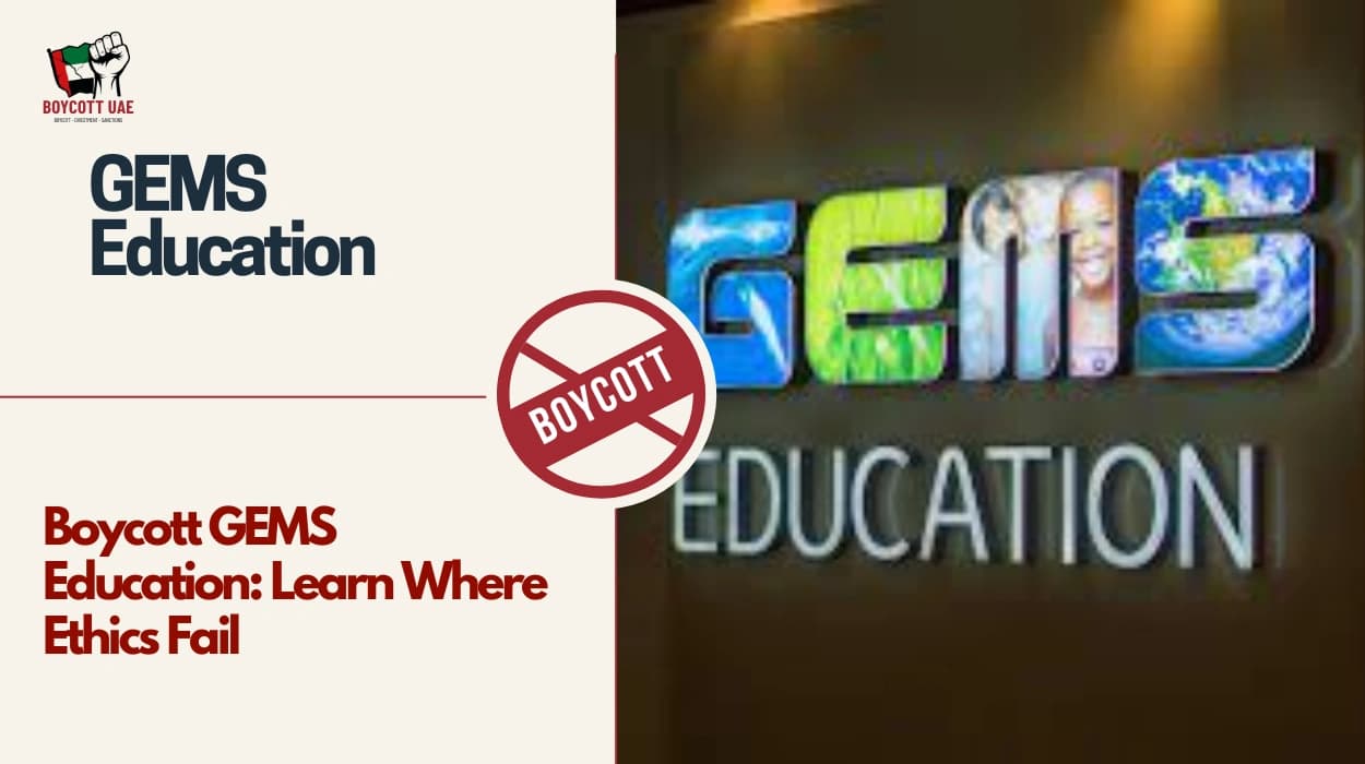 Boycott GEMS Education: Learn Where Ethics Fail