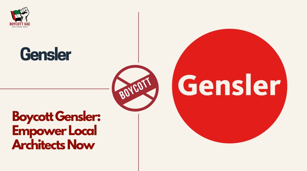 Boycott Gensler: Empower Local Architects Now