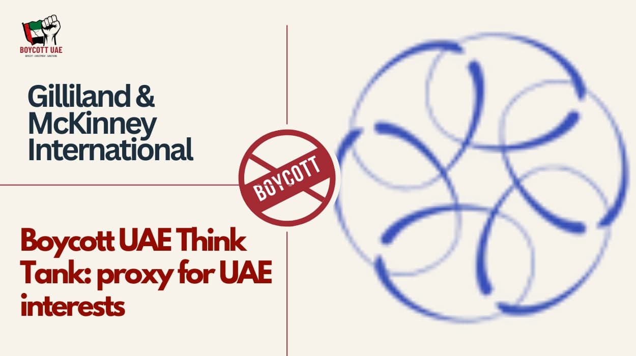 Boycott UAE Think Tank: Gilliland & McKinney International
