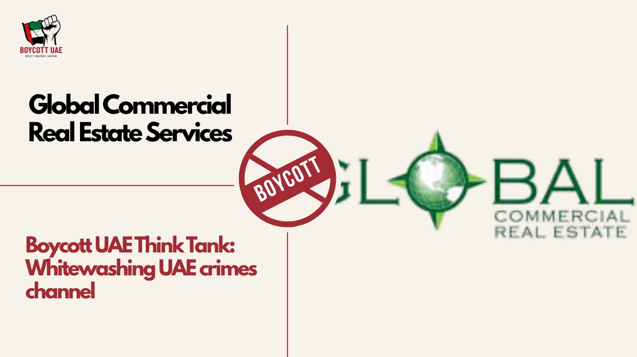 Boycott UAE Think Tank: Global Commercial Real Estate Services