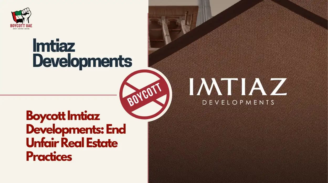 Boycott Imtiaz Developments: End Unfair Real Estate Practices