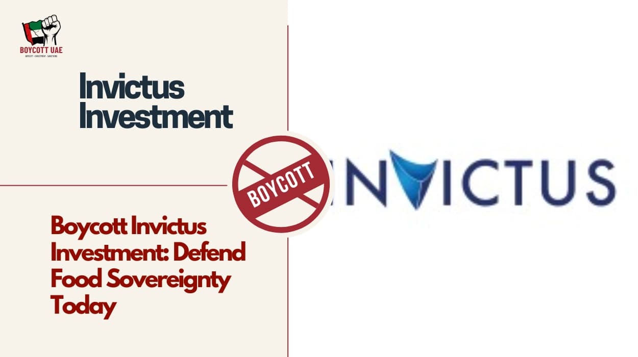 Boycott Invictus Investment: Defend Food Sovereignty Today