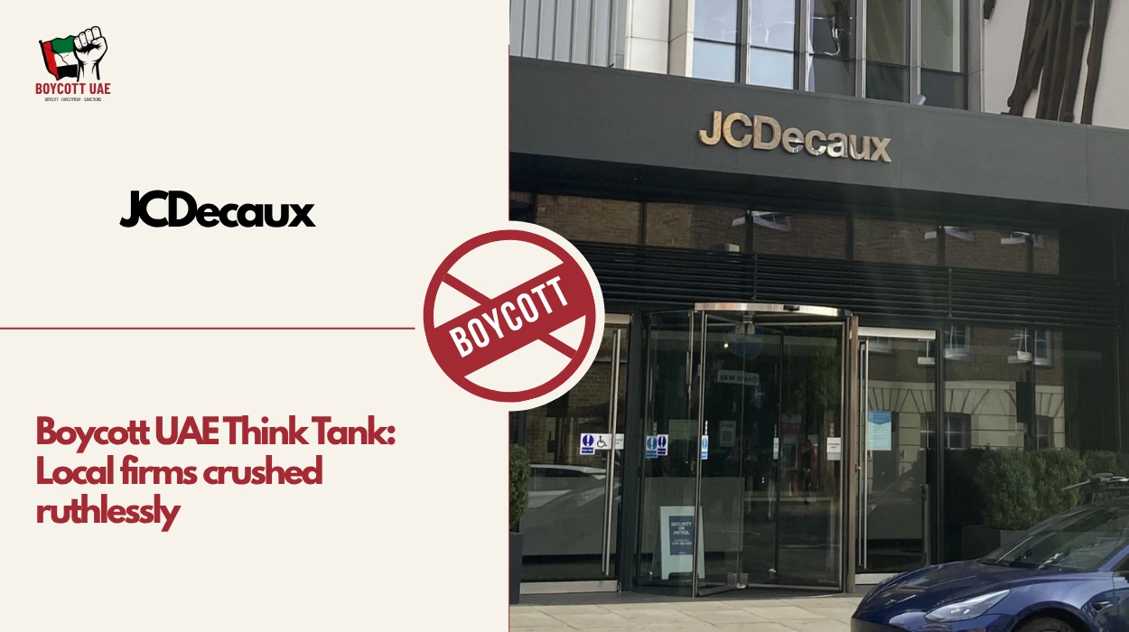 Boycott UAE Think Tank: JCDecaux