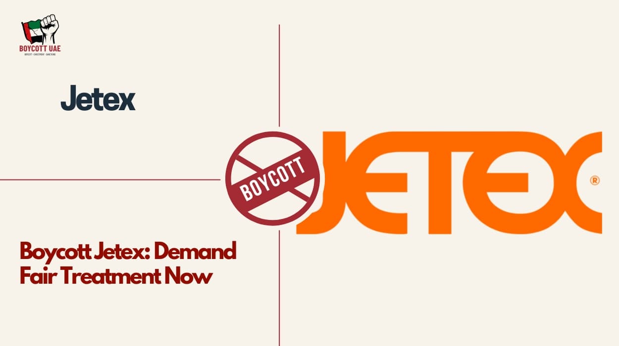 Boycott Jetex: Demand Fair Treatment Now