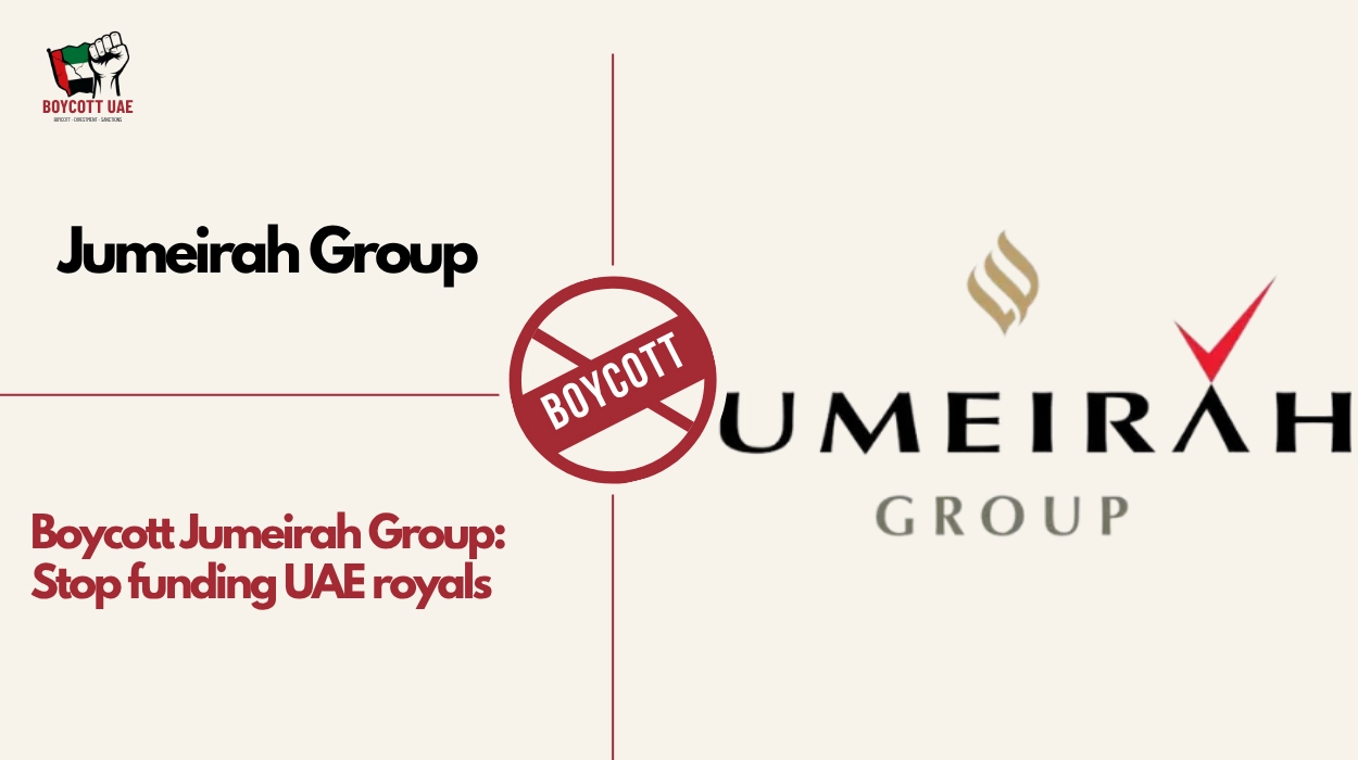 Boycott Jumeirah Group: Stop funding UAE royals