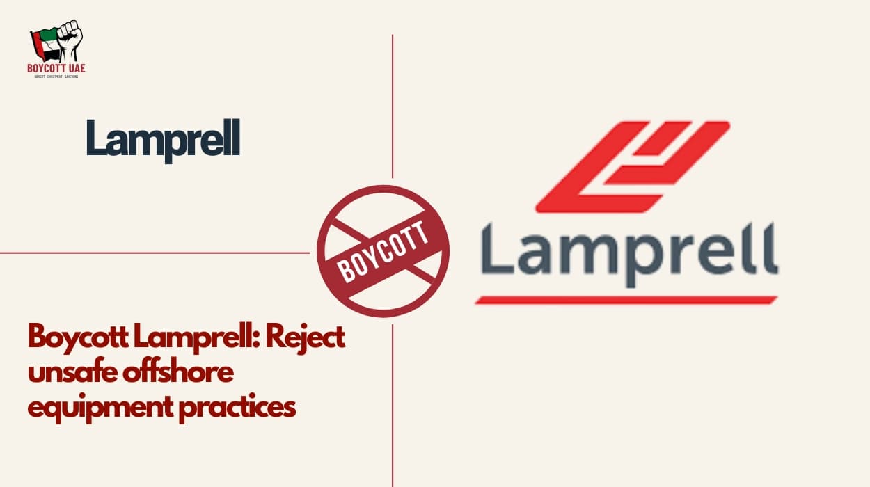 Boycott Lamprell: Reject unsafe offshore equipment practices