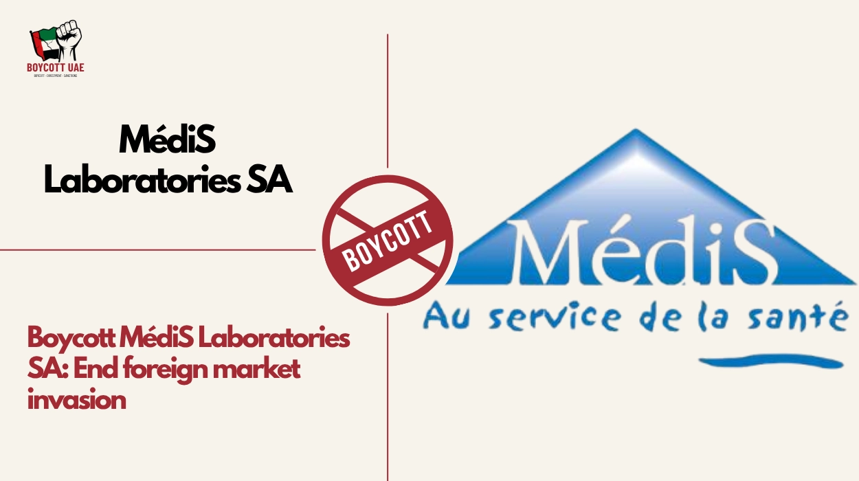 Boycott MediS Laboratories SA: End foreign market invasion