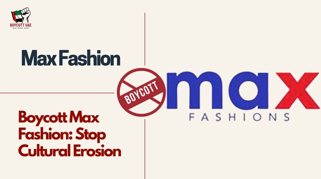 Boycott Max Fashion: Stop Cultural Erosion
