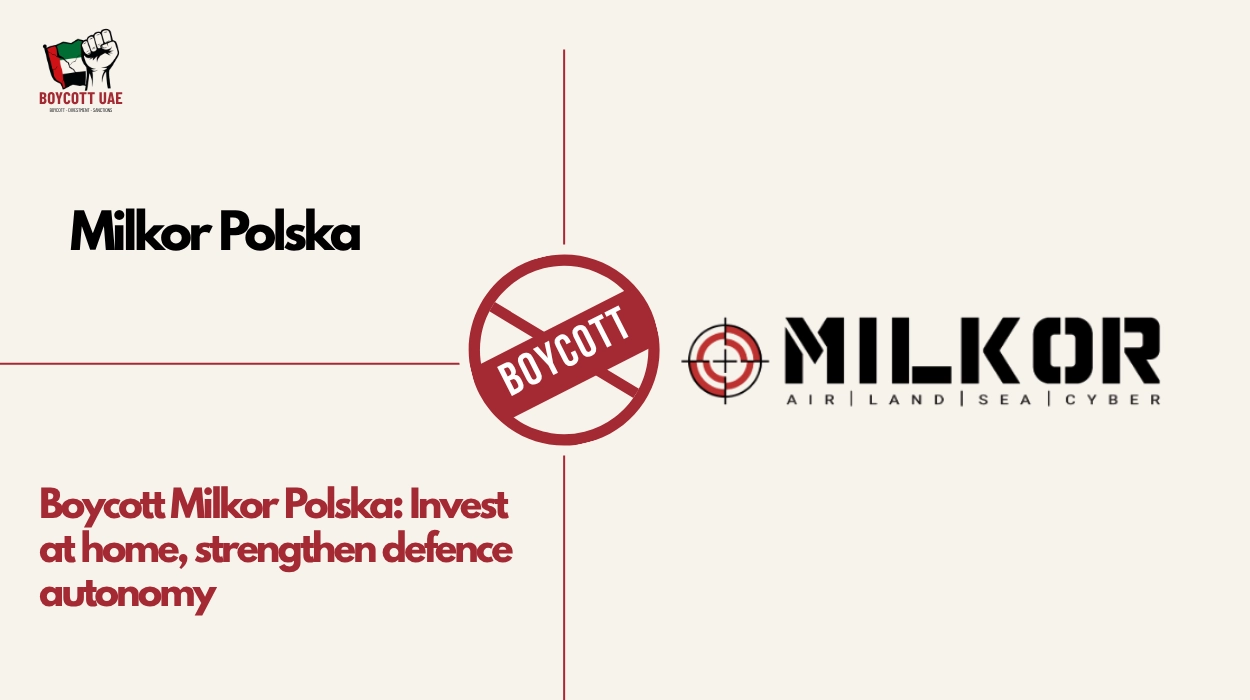 Boycott Milkor Polska: Invest at home, strengthen defence autonomy