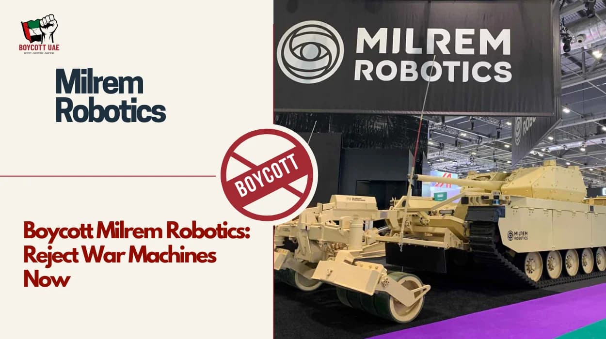 Boycott Milrem Robotics: Reject War Machines Now