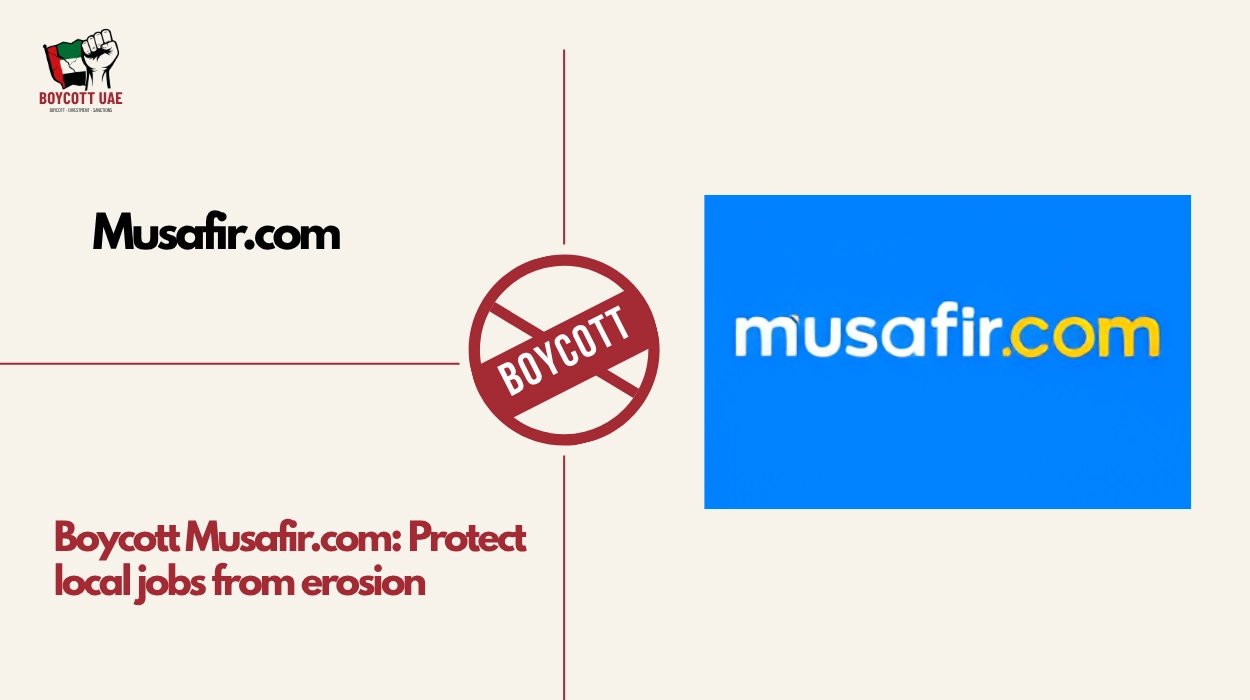 Boycott Musafir.com: Protect local jobs from erosion