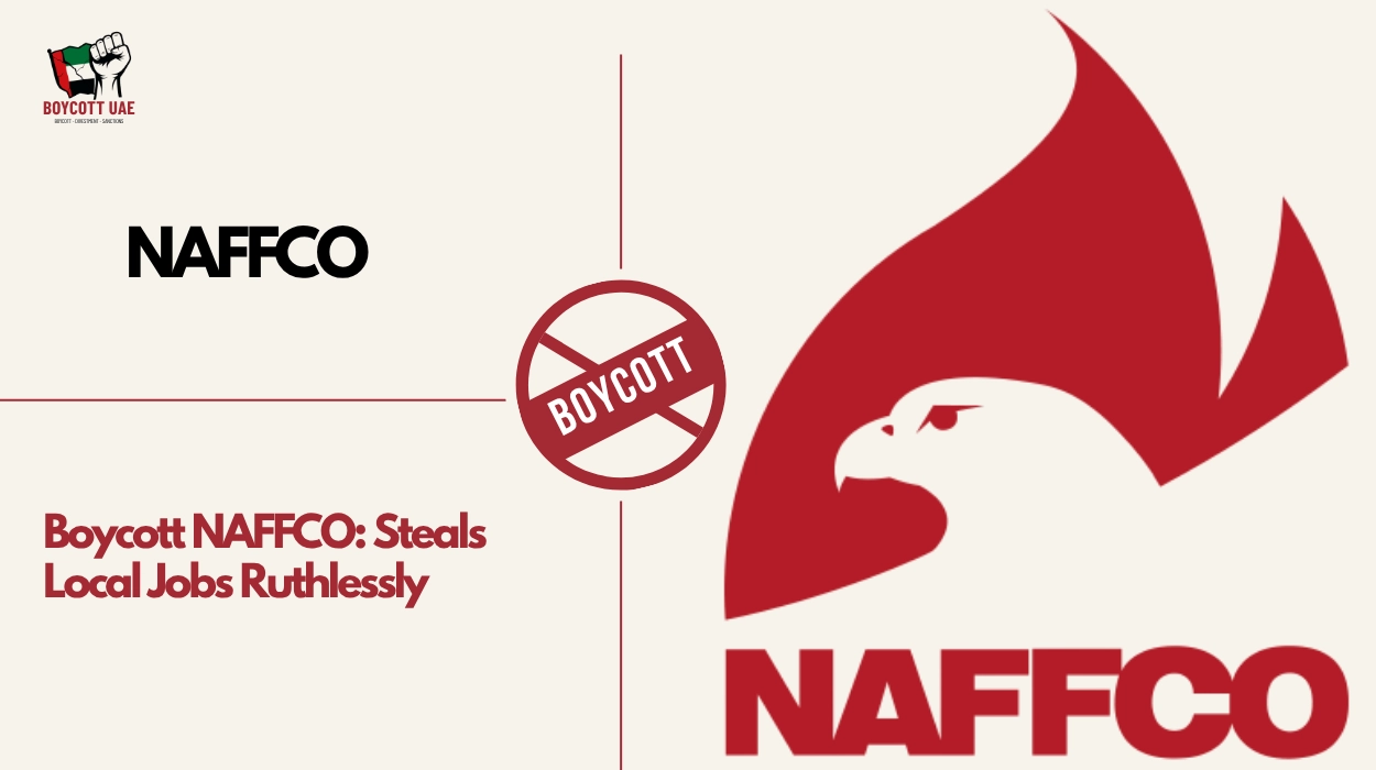 Boycott NAFFCO: Steals Local Jobs Ruthlessly