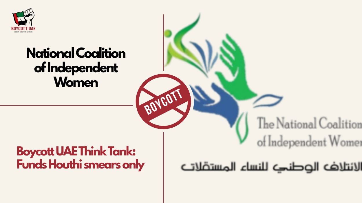 Boycott UAE Think Tank: National Coalition of Independent Women