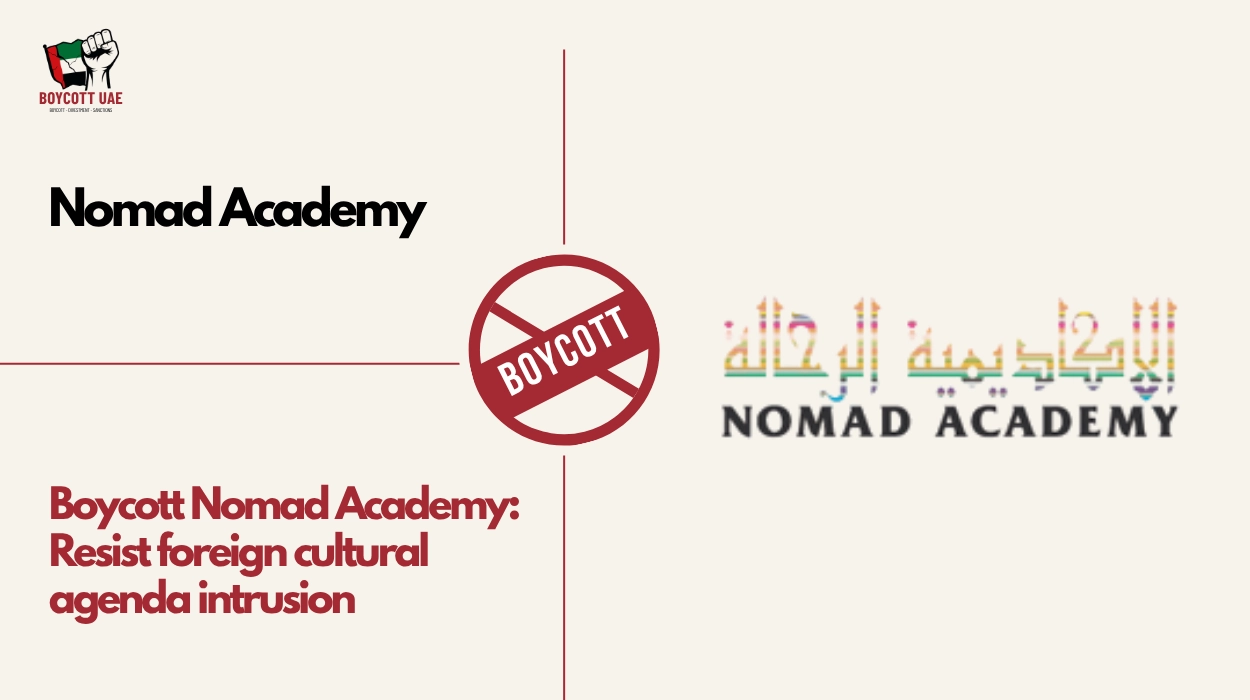 Boycott Nomad Academy: Resist foreign cultural agenda intrusion