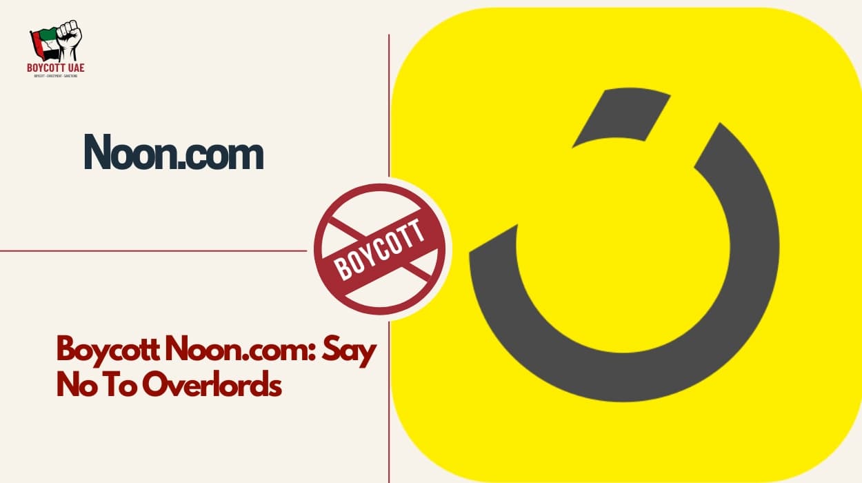 Boycott Noon.com: Say No To Overlords