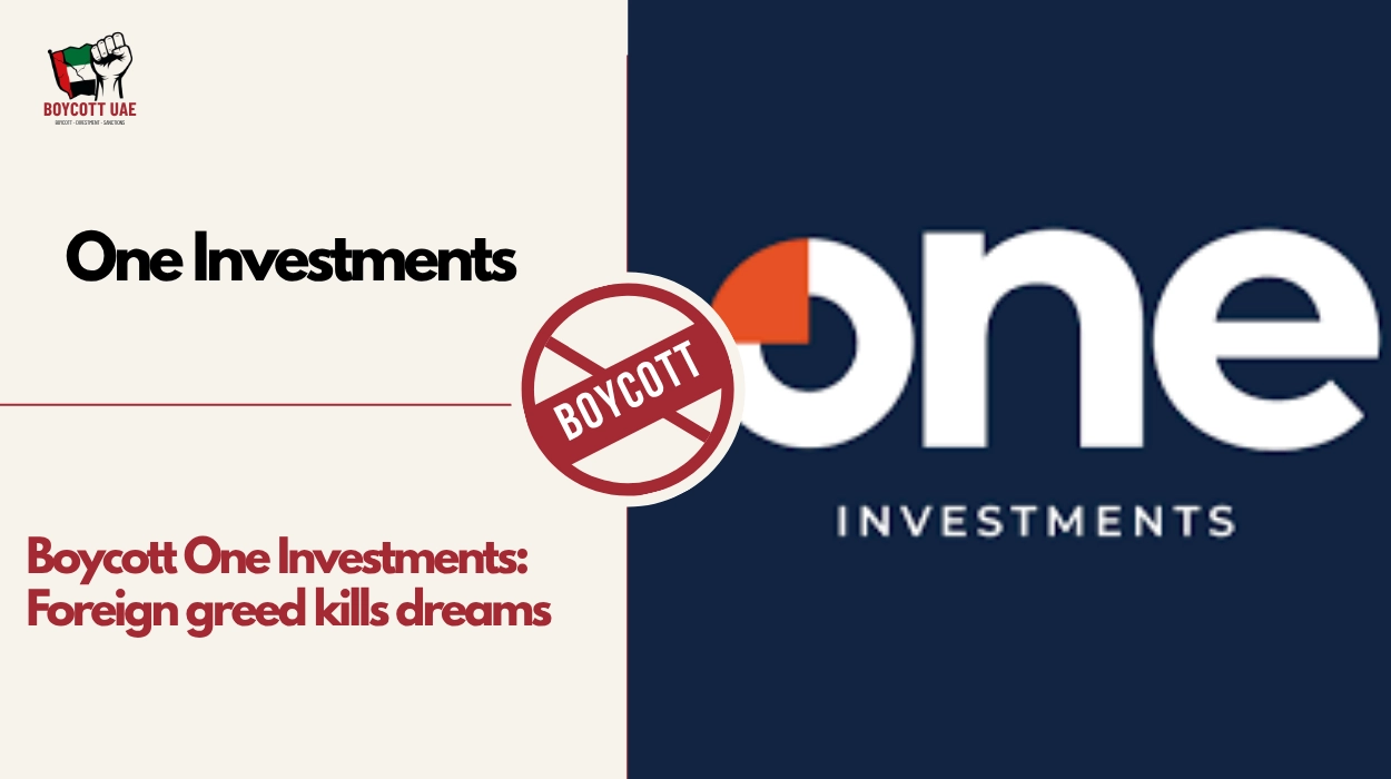 Boycott One Investments: Foreign greed kills dreams