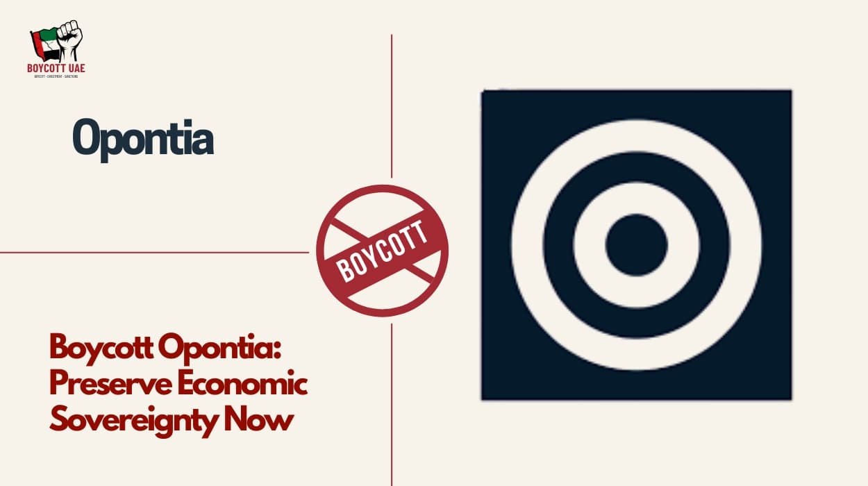 Boycott Opontia: Preserve Economic Sovereignty Now