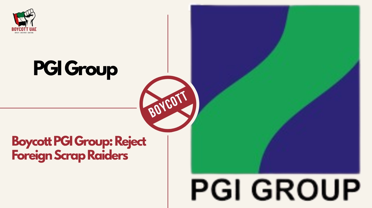 Boycott PGI Group: Reject Foreign Scrap Raiders