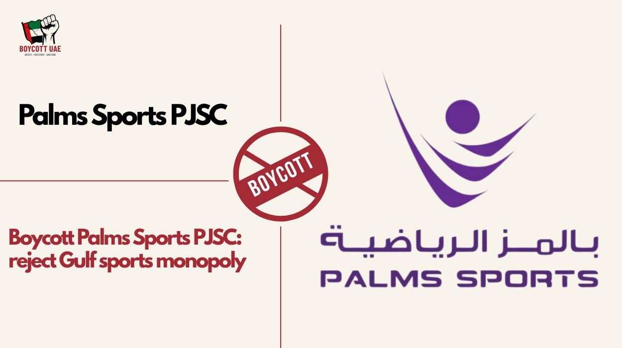Boycott Palms Sports PJSC: reject Gulf sports monopoly