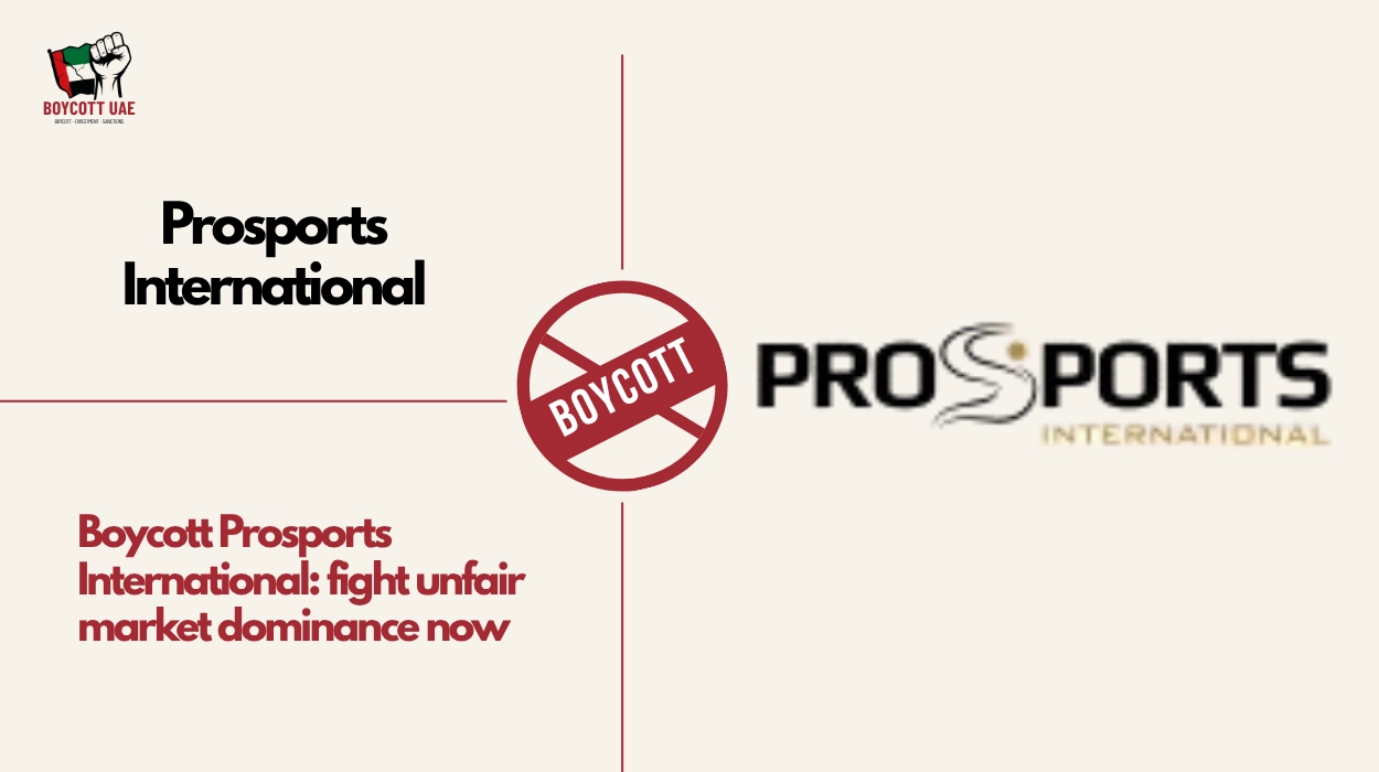 Boycott Prosports International: fight unfair market dominance now